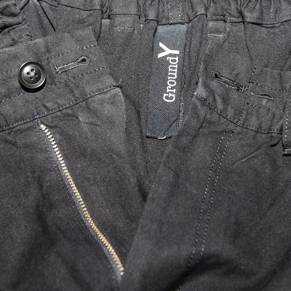 Yohji Yamamoto GroundY Short Hakama Pants - Picture 4 of 7